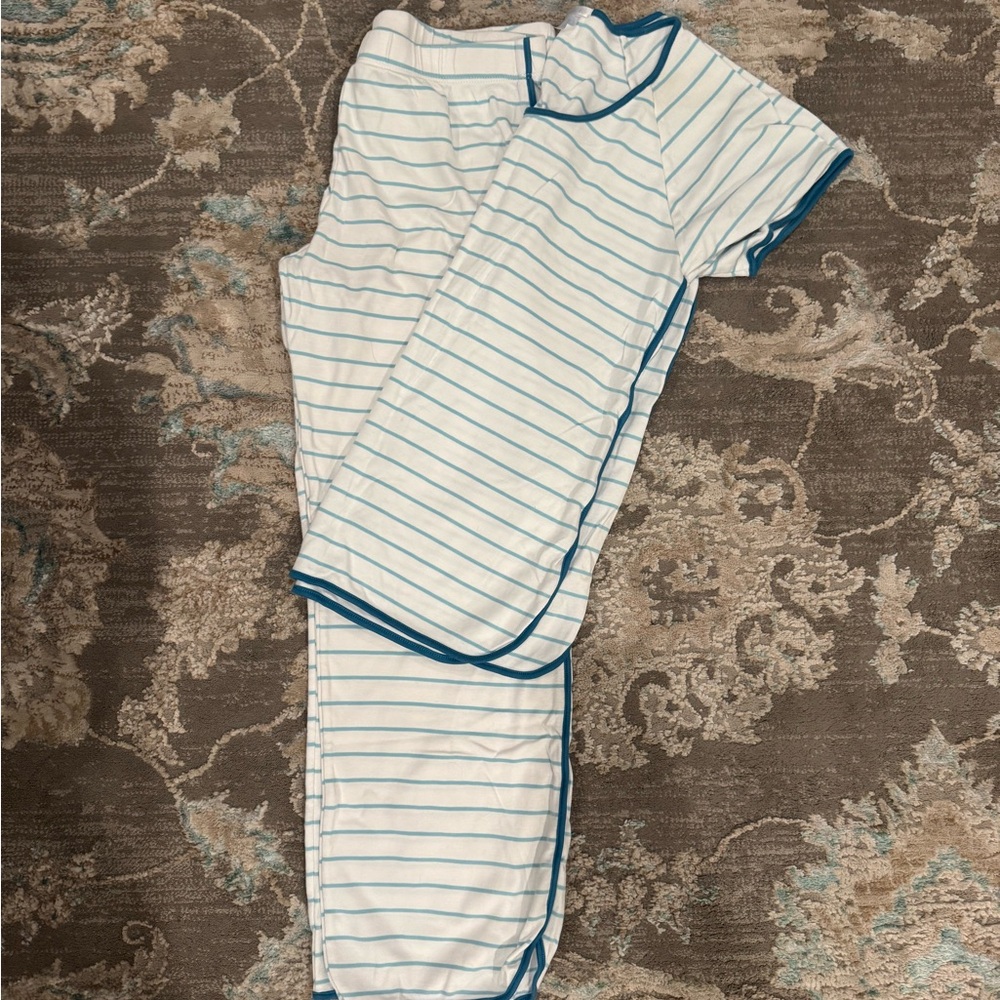 Lake Pajamas Pima Short-Long Set in Agate